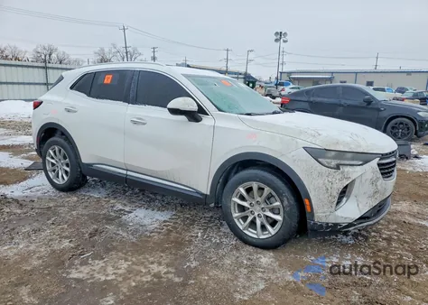2021 Buick Envision Preferred z USA, uszkodzony, nr VIN LRBAZLR49MD078372